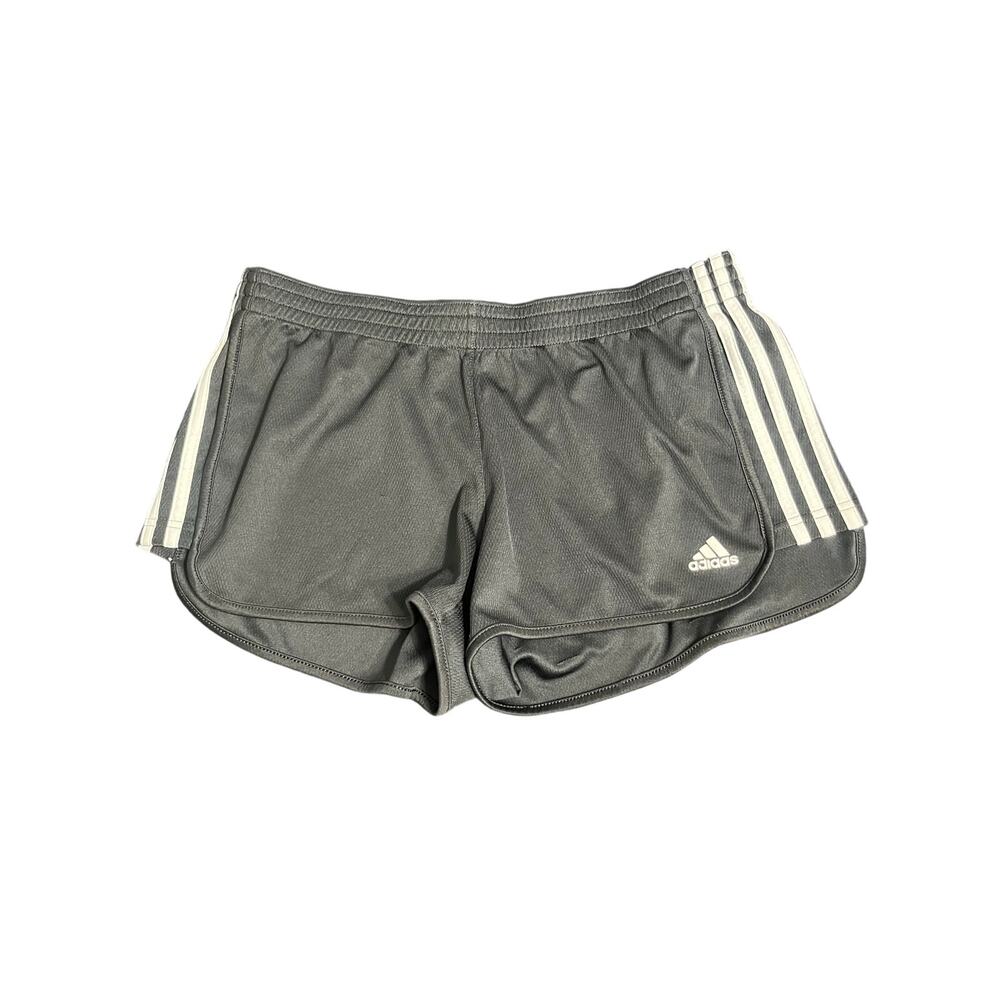 Adidas Pacer Training 3-Strip Shorts Women's Size L